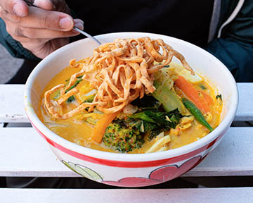 Bowl of noodles
